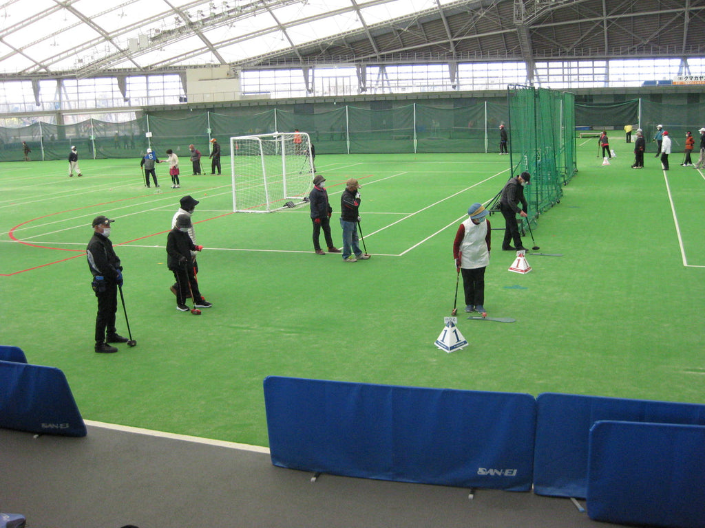 第19回年忘れグラウンドゴルフ大会第1部開催しました。