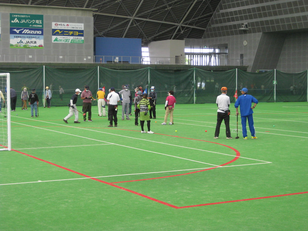 年忘れグラウンド・ゴルフ大会第1部を開催