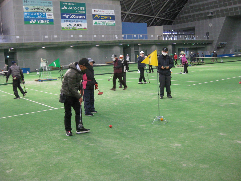 2022年最後のグラウンドゴルフ大会を開催しました。