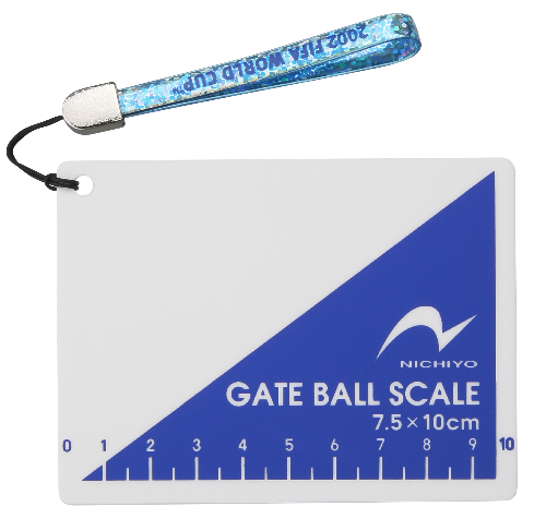 ゲートボール用スケール（カードタイプ）GBS-C